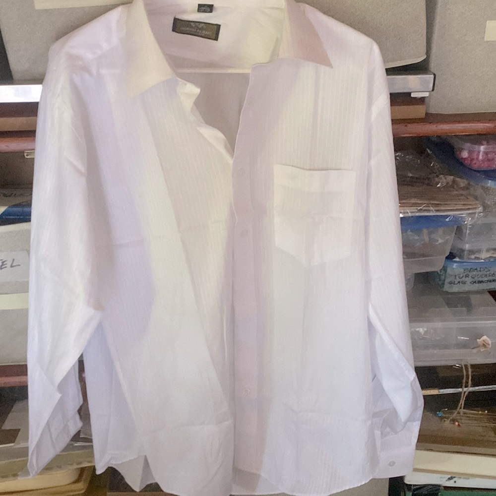 Giorgio Armani meme button down dress shirt